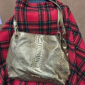 Michael Kors gold bag
